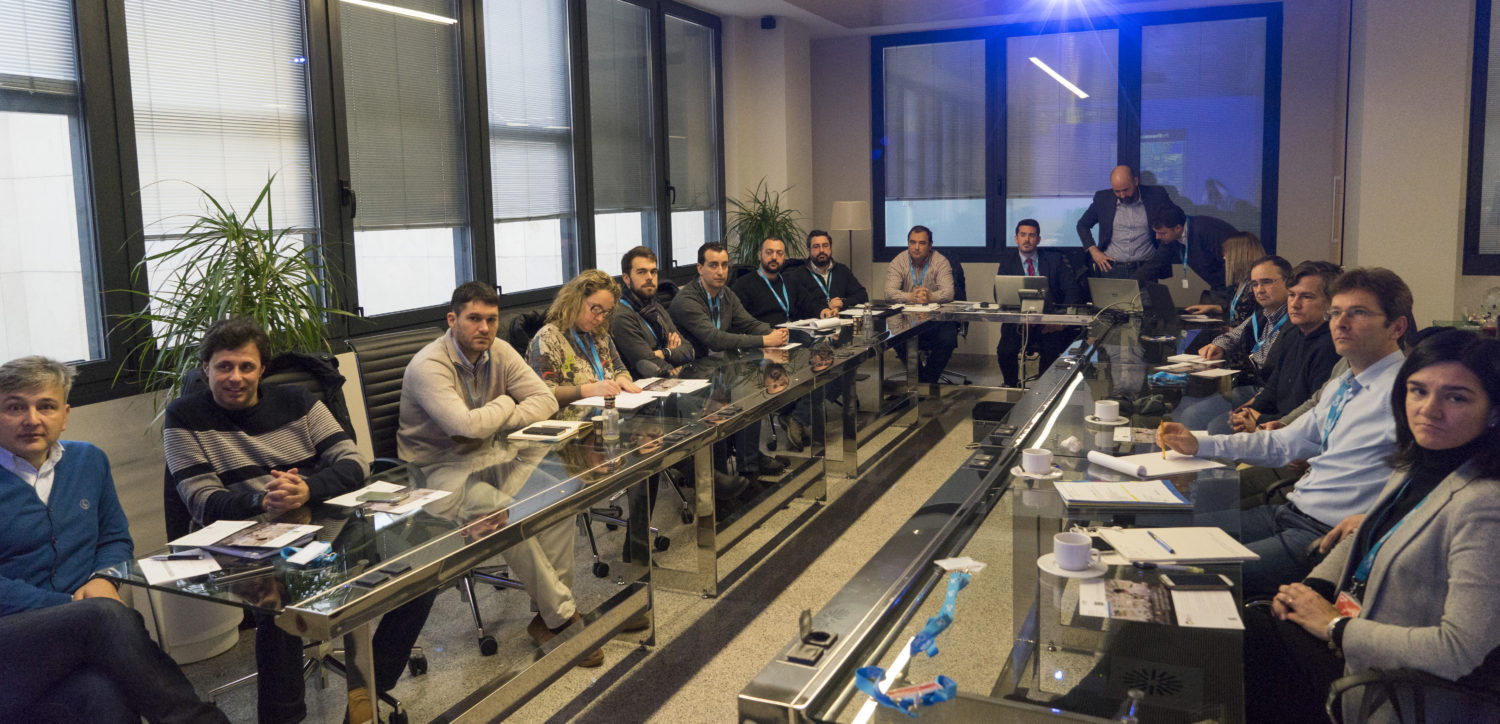 Reunión de representantes de GIRA con empresas de ASCENTIC en CIC